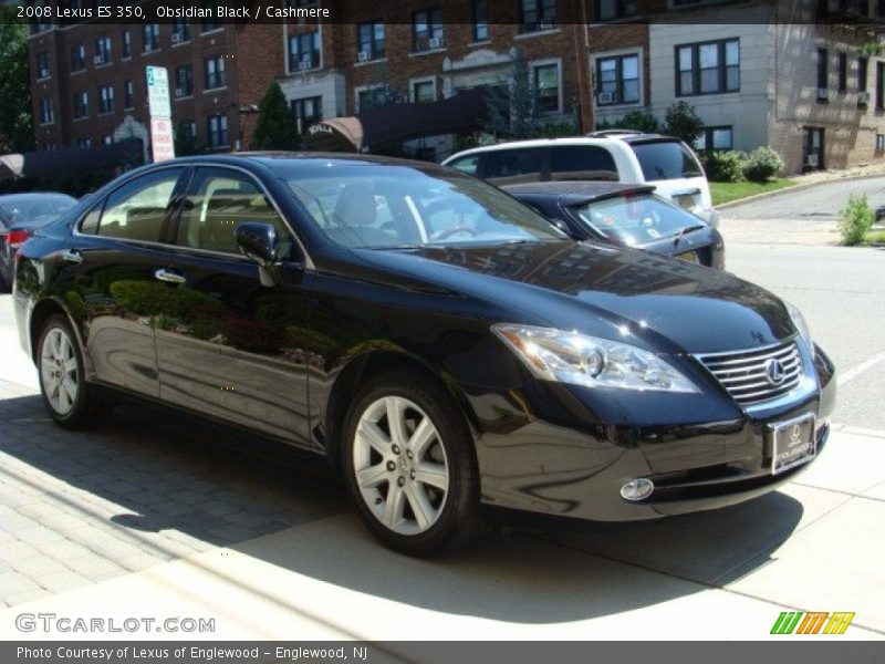 Obsidian Black / Cashmere 2008 Lexus ES 350