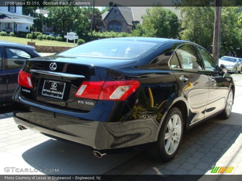 Obsidian Black / Cashmere 2008 Lexus ES 350