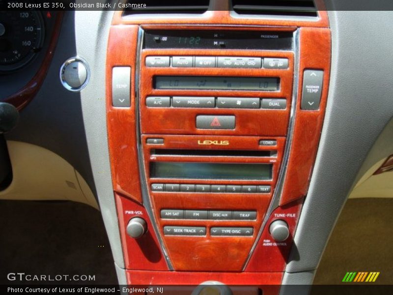 Obsidian Black / Cashmere 2008 Lexus ES 350