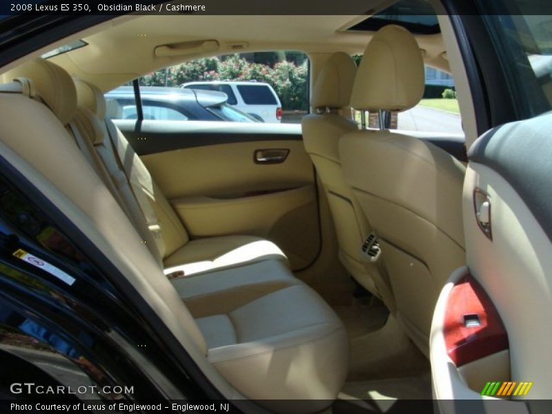 Obsidian Black / Cashmere 2008 Lexus ES 350