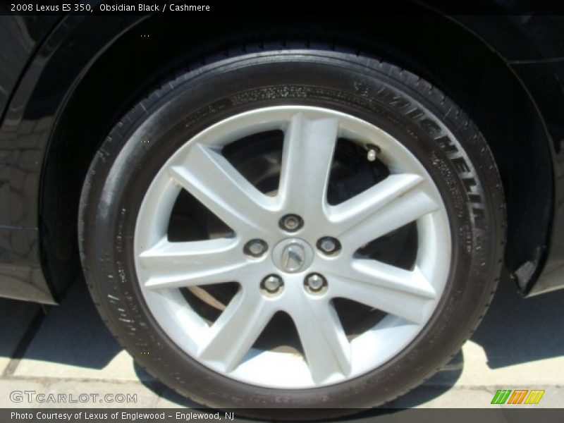 Obsidian Black / Cashmere 2008 Lexus ES 350