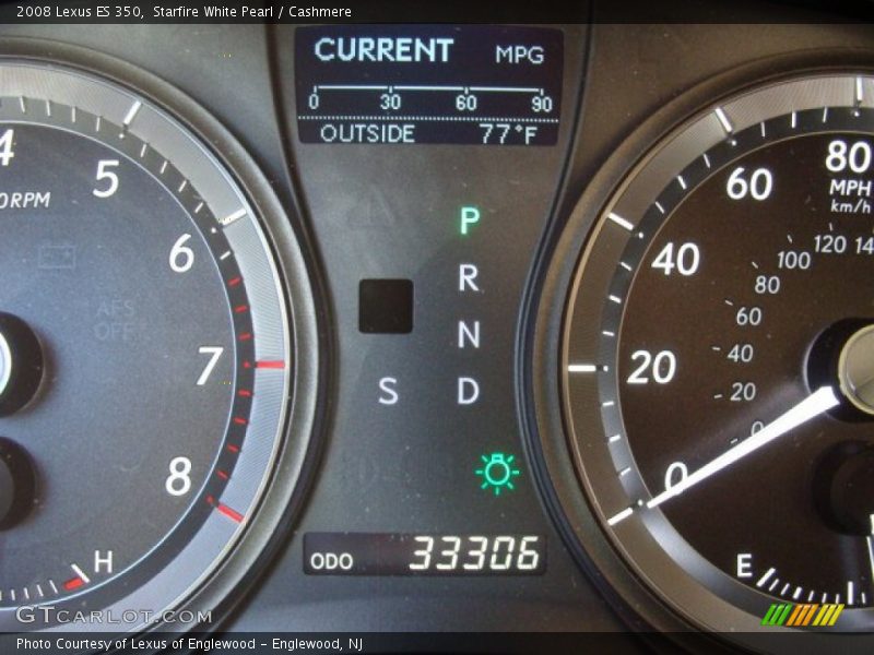 Starfire White Pearl / Cashmere 2008 Lexus ES 350