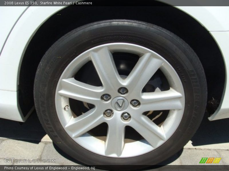 Starfire White Pearl / Cashmere 2008 Lexus ES 350