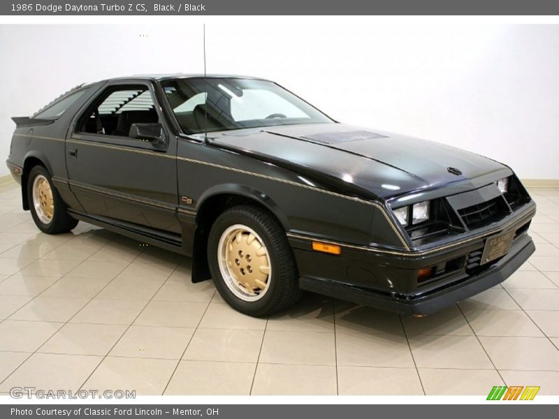 Front 3/4 View of 1986 Daytona Turbo Z CS