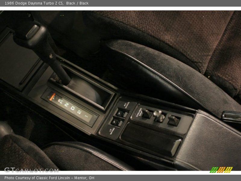  1986 Daytona Turbo Z CS 3 Speed Automatic Shifter