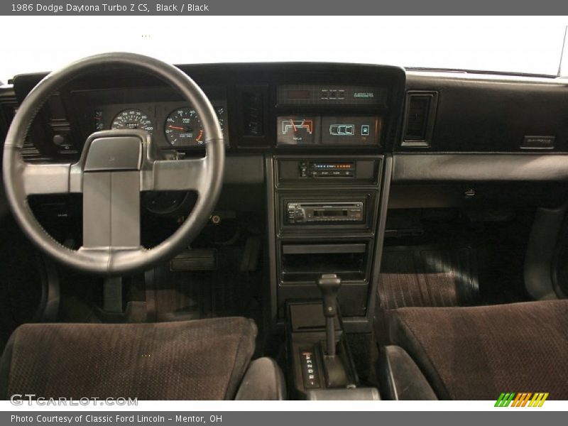 Dashboard of 1986 Daytona Turbo Z CS