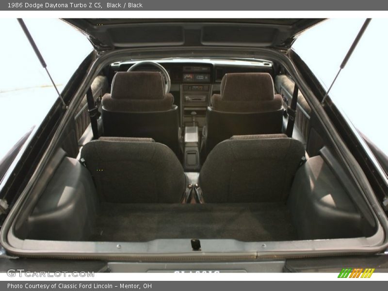  1986 Daytona Turbo Z CS Trunk