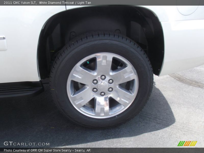 White Diamond Tintcoat / Light Tan 2011 GMC Yukon SLT