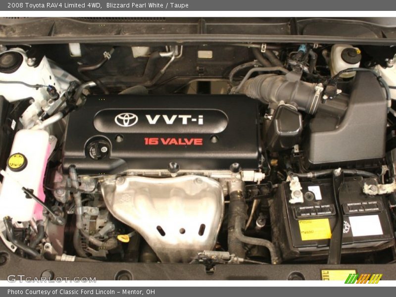 Blizzard Pearl White / Taupe 2008 Toyota RAV4 Limited 4WD