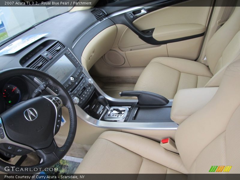 Royal Blue Pearl / Parchment 2007 Acura TL 3.2