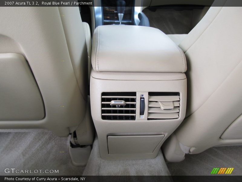 Royal Blue Pearl / Parchment 2007 Acura TL 3.2