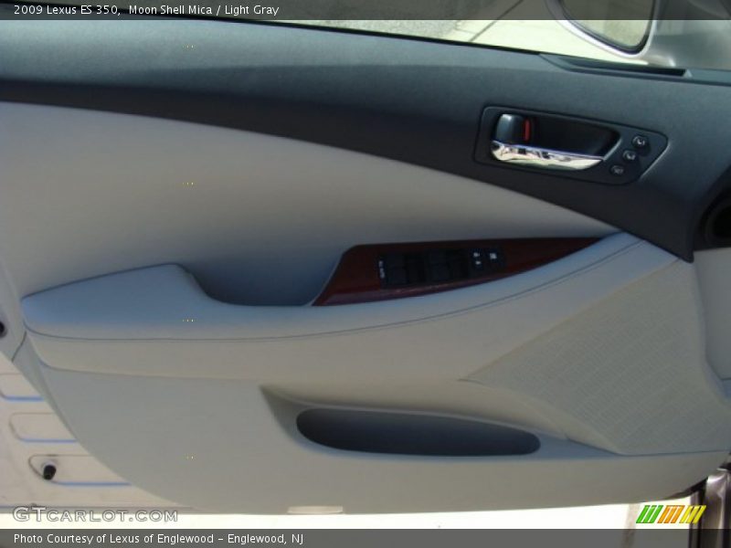 Moon Shell Mica / Light Gray 2009 Lexus ES 350