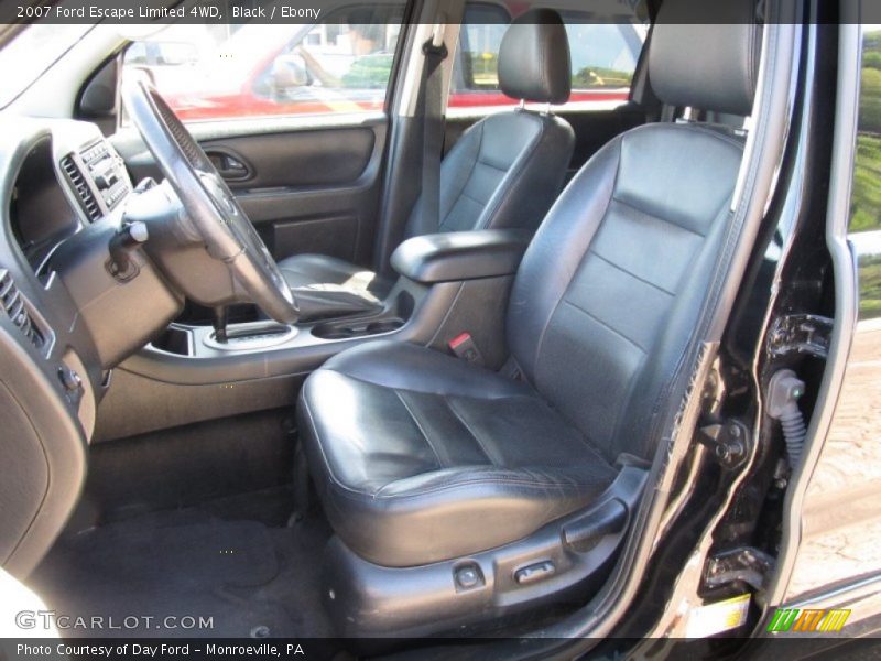  2007 Escape Limited 4WD Ebony Interior