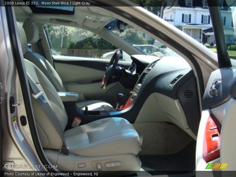 Moon Shell Mica / Light Gray 2009 Lexus ES 350