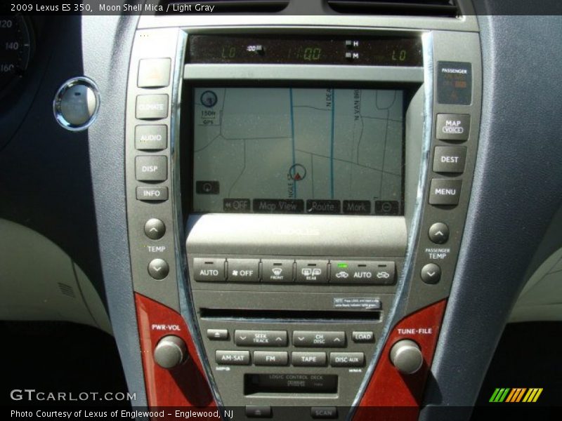 Moon Shell Mica / Light Gray 2009 Lexus ES 350