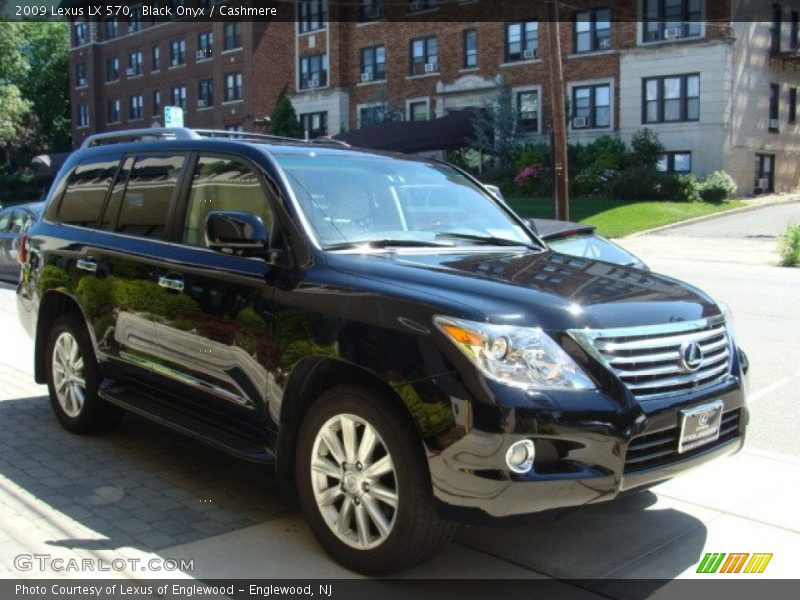 Black Onyx / Cashmere 2009 Lexus LX 570