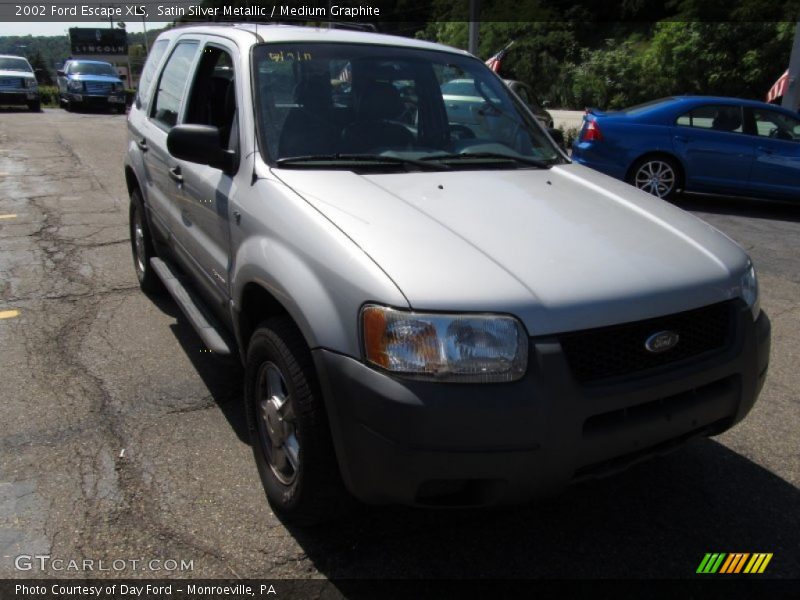Satin Silver Metallic / Medium Graphite 2002 Ford Escape XLS