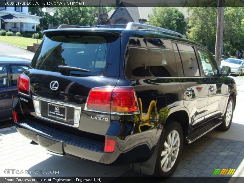 Black Onyx / Cashmere 2009 Lexus LX 570