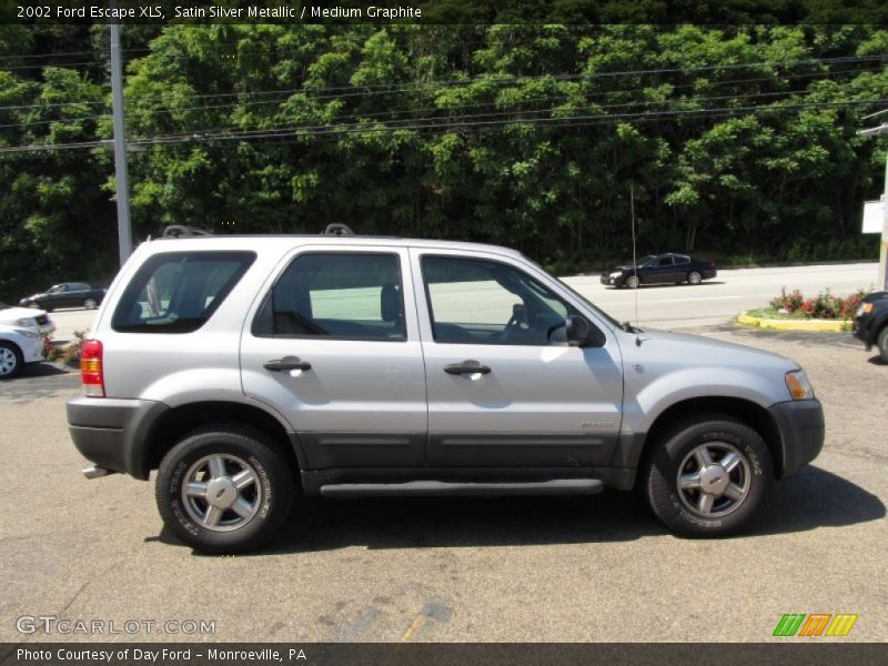 Satin Silver Metallic / Medium Graphite 2002 Ford Escape XLS