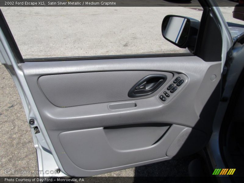 Satin Silver Metallic / Medium Graphite 2002 Ford Escape XLS