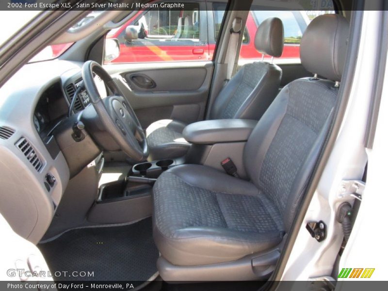 Satin Silver Metallic / Medium Graphite 2002 Ford Escape XLS