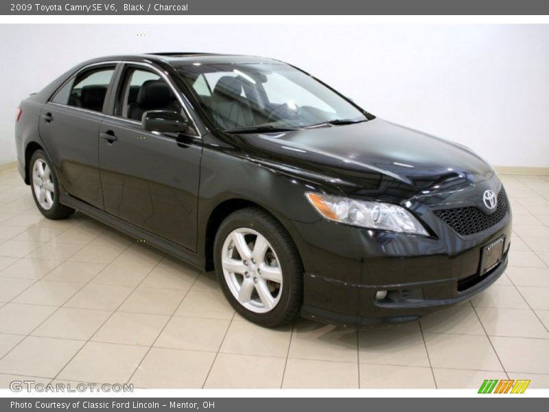 Black / Charcoal 2009 Toyota Camry SE V6