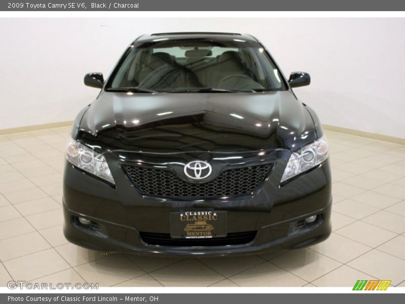 Black / Charcoal 2009 Toyota Camry SE V6
