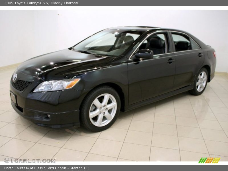 Black / Charcoal 2009 Toyota Camry SE V6
