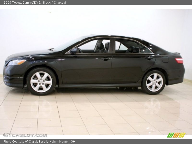 Black / Charcoal 2009 Toyota Camry SE V6