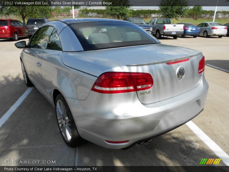 Reflex Silver Metallic / Cornsilk Beige 2012 Volkswagen Eos Lux