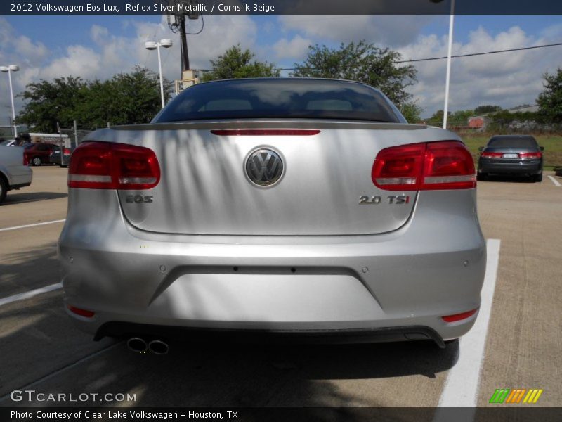 Reflex Silver Metallic / Cornsilk Beige 2012 Volkswagen Eos Lux