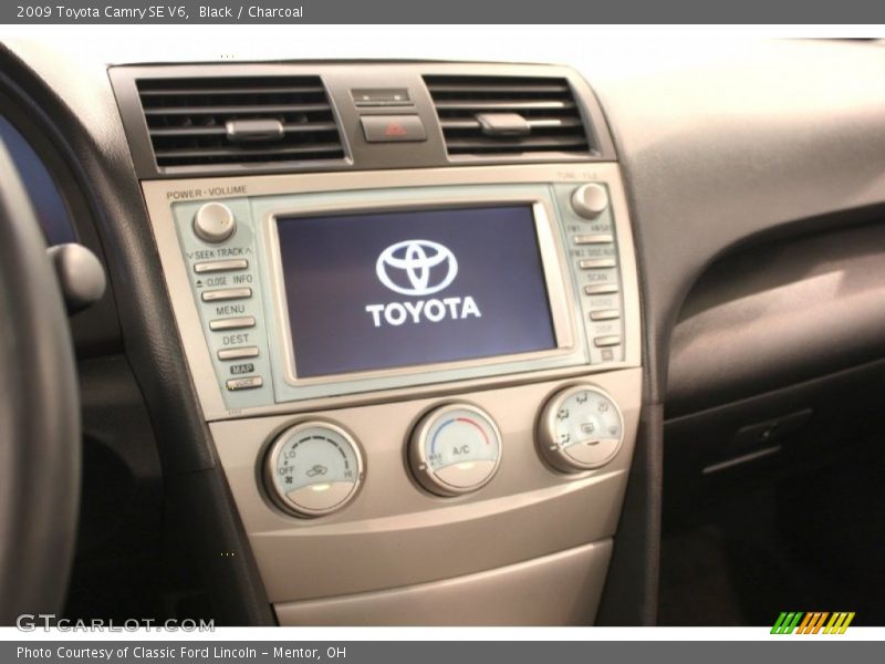 Black / Charcoal 2009 Toyota Camry SE V6