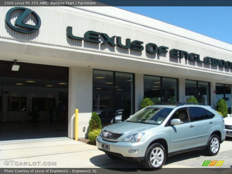 Bamboo Pearl / Parchment 2009 Lexus RX 350 AWD