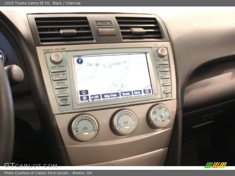 Black / Charcoal 2009 Toyota Camry SE V6