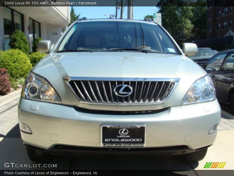 Bamboo Pearl / Parchment 2009 Lexus RX 350 AWD