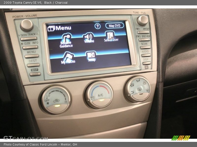 Black / Charcoal 2009 Toyota Camry SE V6