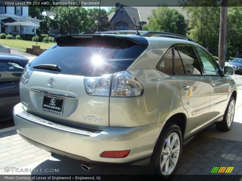 Bamboo Pearl / Parchment 2009 Lexus RX 350 AWD