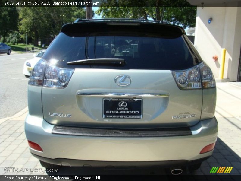 Bamboo Pearl / Parchment 2009 Lexus RX 350 AWD