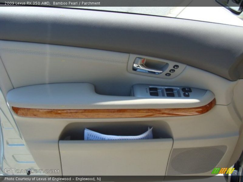 Bamboo Pearl / Parchment 2009 Lexus RX 350 AWD
