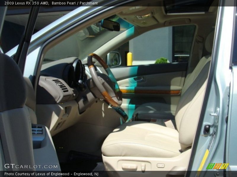 Bamboo Pearl / Parchment 2009 Lexus RX 350 AWD
