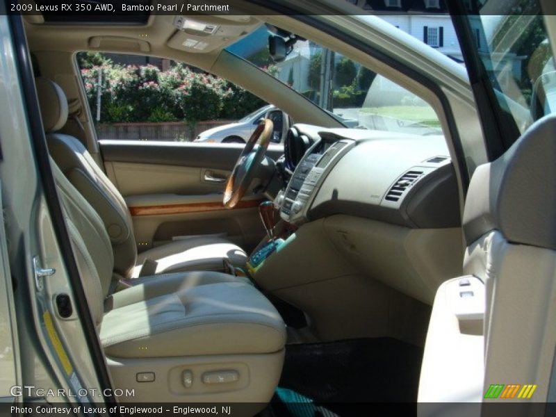 Bamboo Pearl / Parchment 2009 Lexus RX 350 AWD