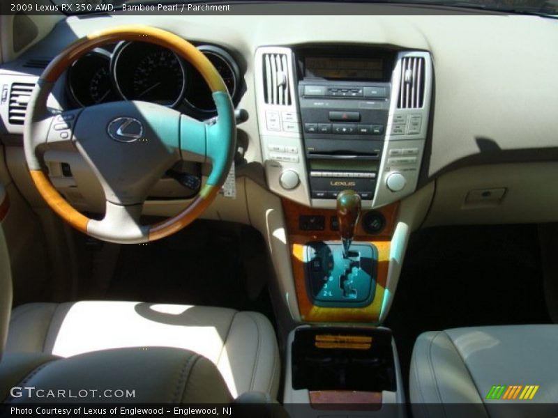 Bamboo Pearl / Parchment 2009 Lexus RX 350 AWD