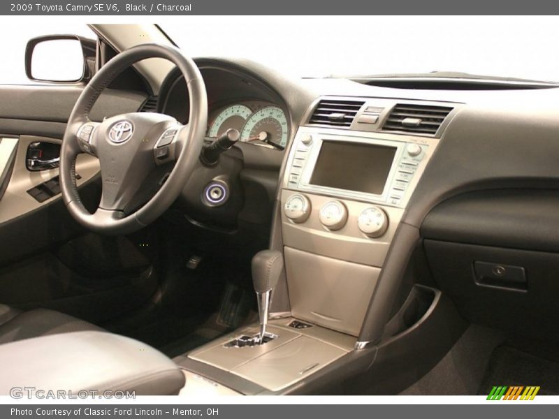 Black / Charcoal 2009 Toyota Camry SE V6