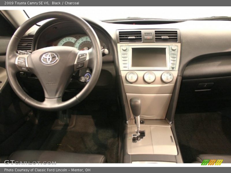 Black / Charcoal 2009 Toyota Camry SE V6