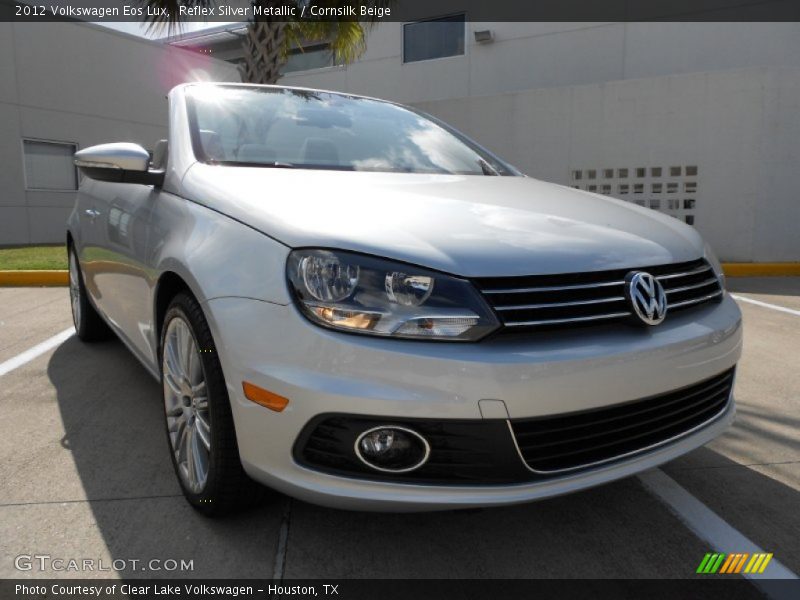 Reflex Silver Metallic / Cornsilk Beige 2012 Volkswagen Eos Lux