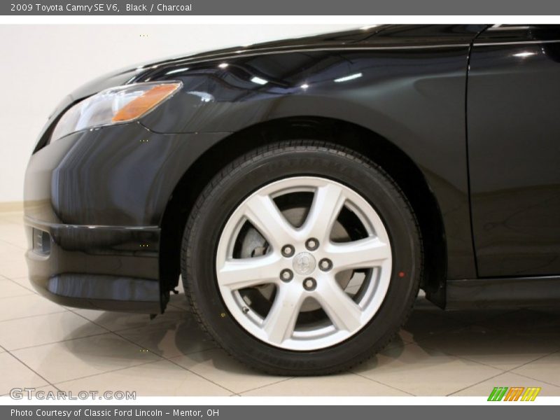 Black / Charcoal 2009 Toyota Camry SE V6