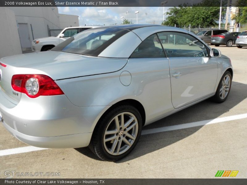 Silver Essence Metallic / Titan Black 2008 Volkswagen Eos Lux