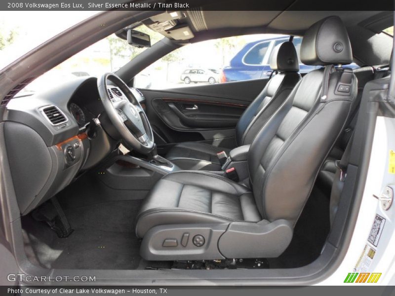  2008 Eos Lux Titan Black Interior