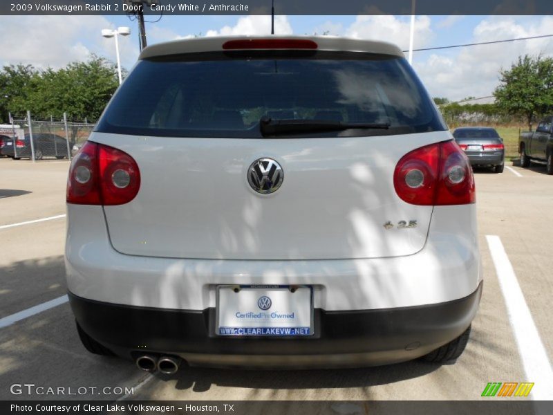 Candy White / Anthracite 2009 Volkswagen Rabbit 2 Door