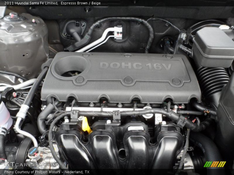 Espresso Brown / Beige 2011 Hyundai Santa Fe Limited